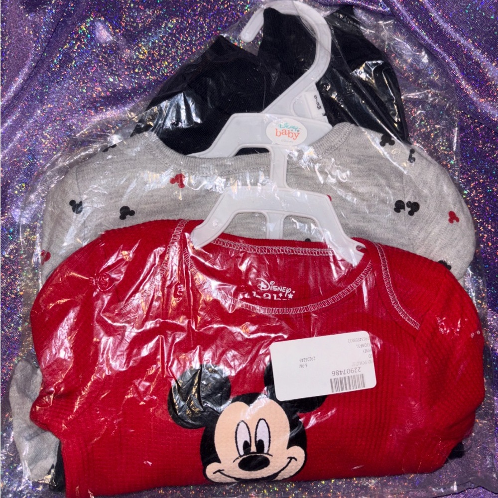 Disney Baby Mickey Mouse Onesie Set